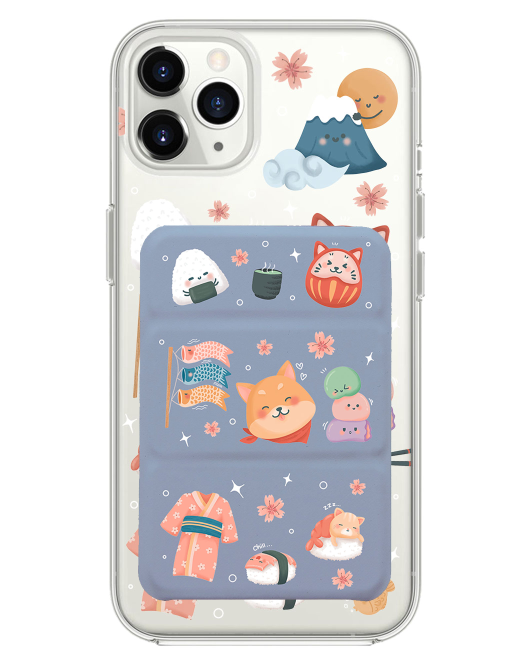 iPhone Magnetic Trifold Wallet Case - Japan