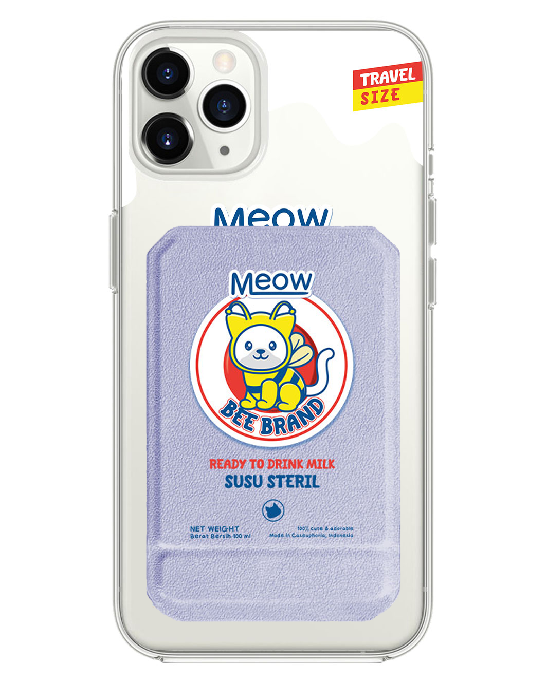 iPhone Magnetic Multifold Wallet - Bee Brand