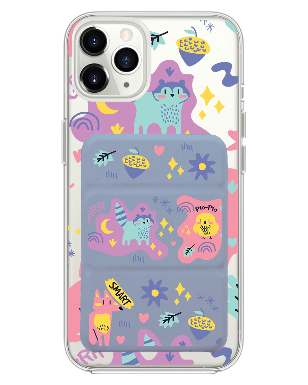 iPhone Magnetic Trifold Wallet Case - Pio & Friends