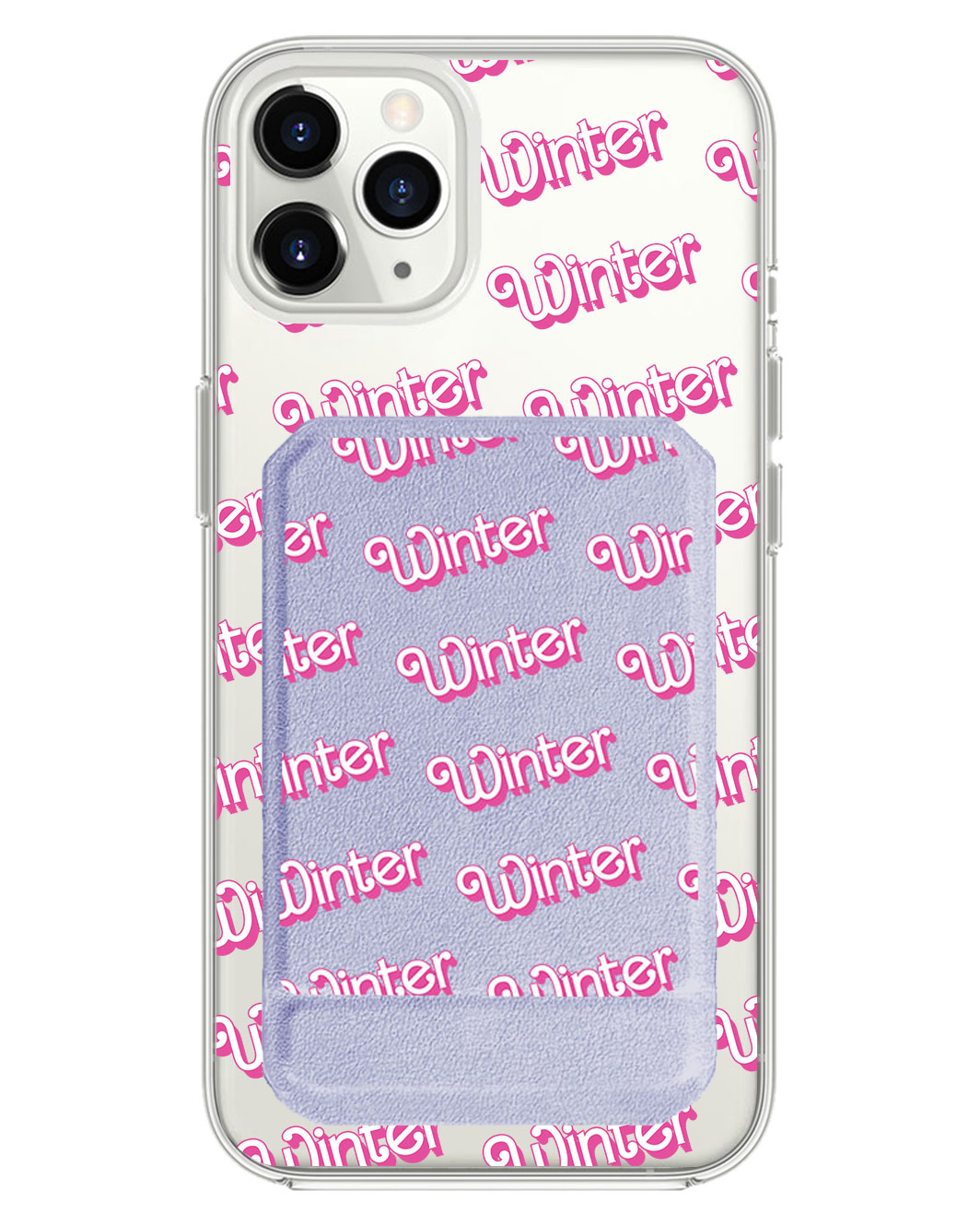 iPhone Magnetic Multifold Wallet - Barbie Monogram