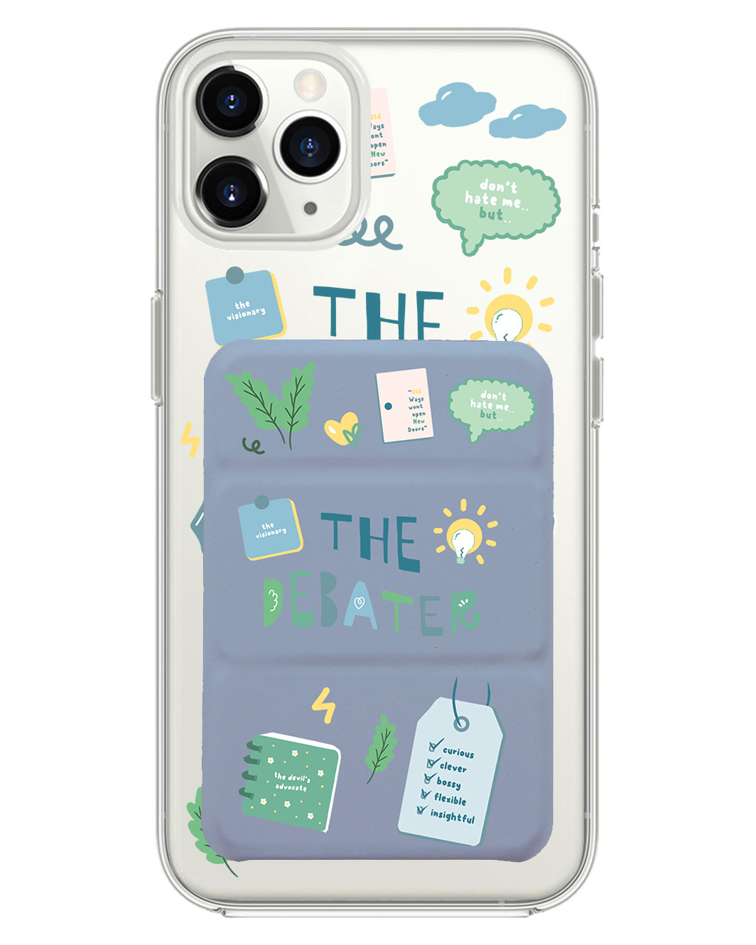 iPhone Magnetic Trifold Wallet Case - ENTP