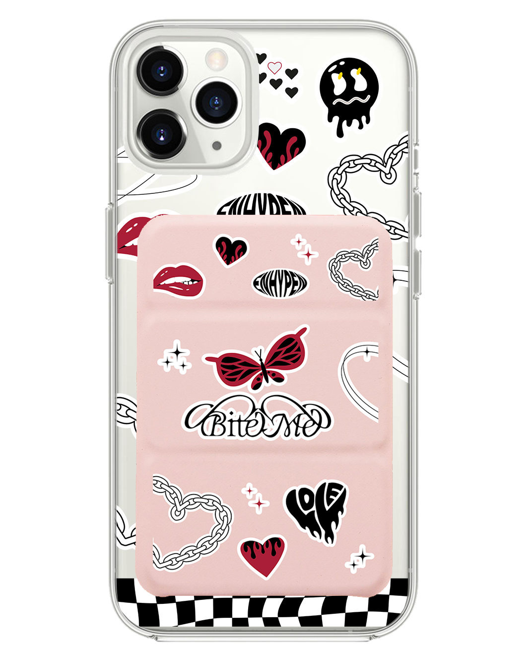 iPhone Magnetic Trifold Wallet Case - Enhypen Bite Me