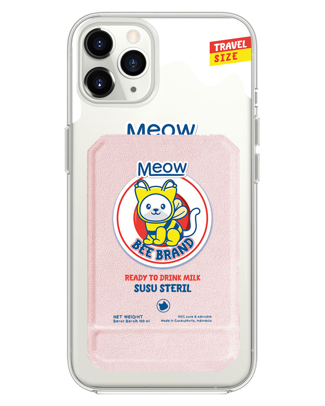 iPhone Magnetic Multifold Wallet - Bee Brand