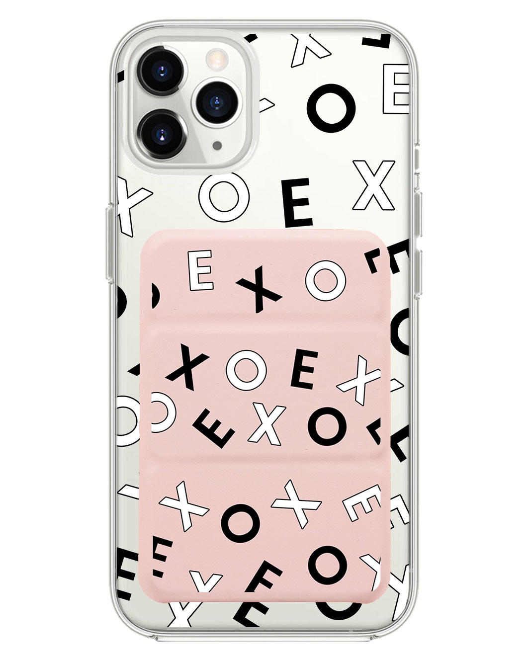 iPhone Magnetic Trifold Wallet Case - Exo Monogram
