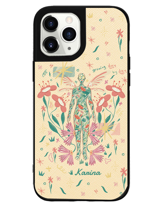 iPhone Leather Grip - Growing Day by Day