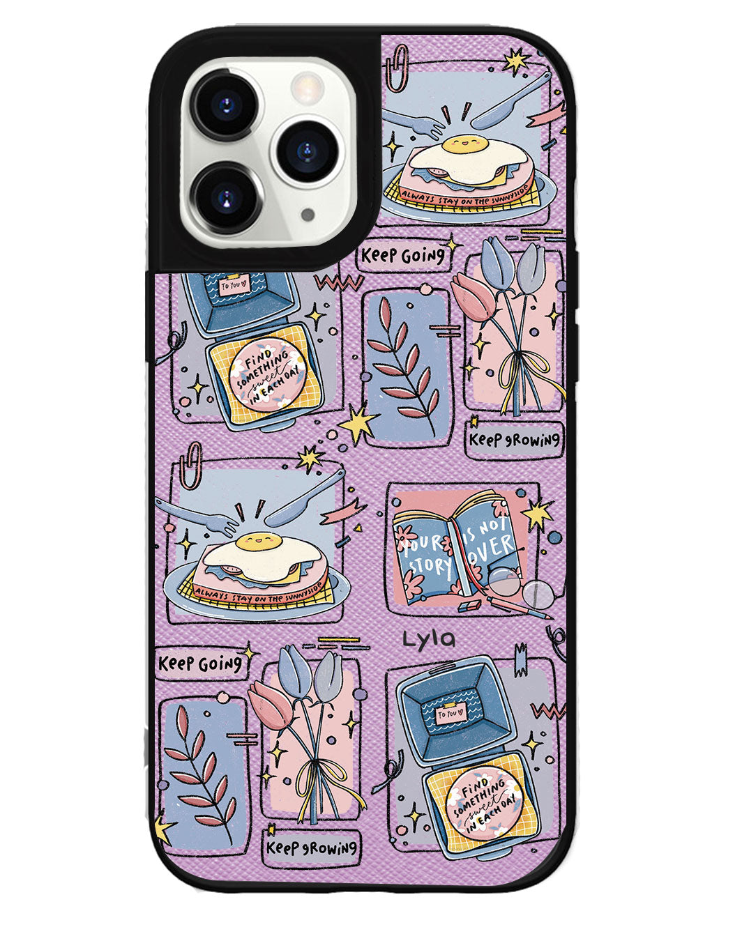 iPhone Leather Grip - Grow (Sunnysidearteu)