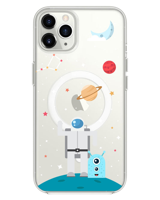 Magsafe Case - Blue Aliens