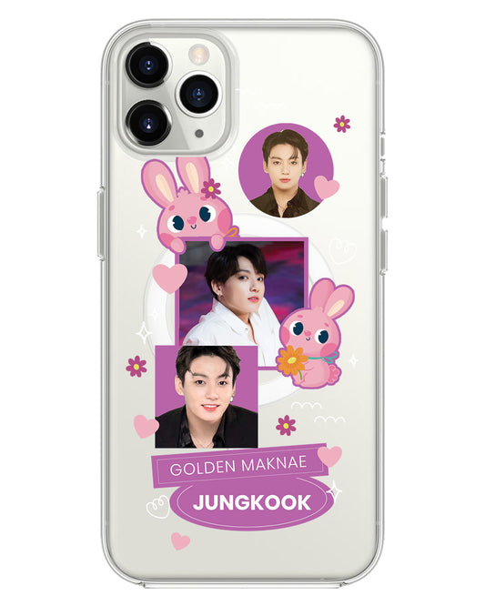 Magsafe Case - Face Grid Bunny