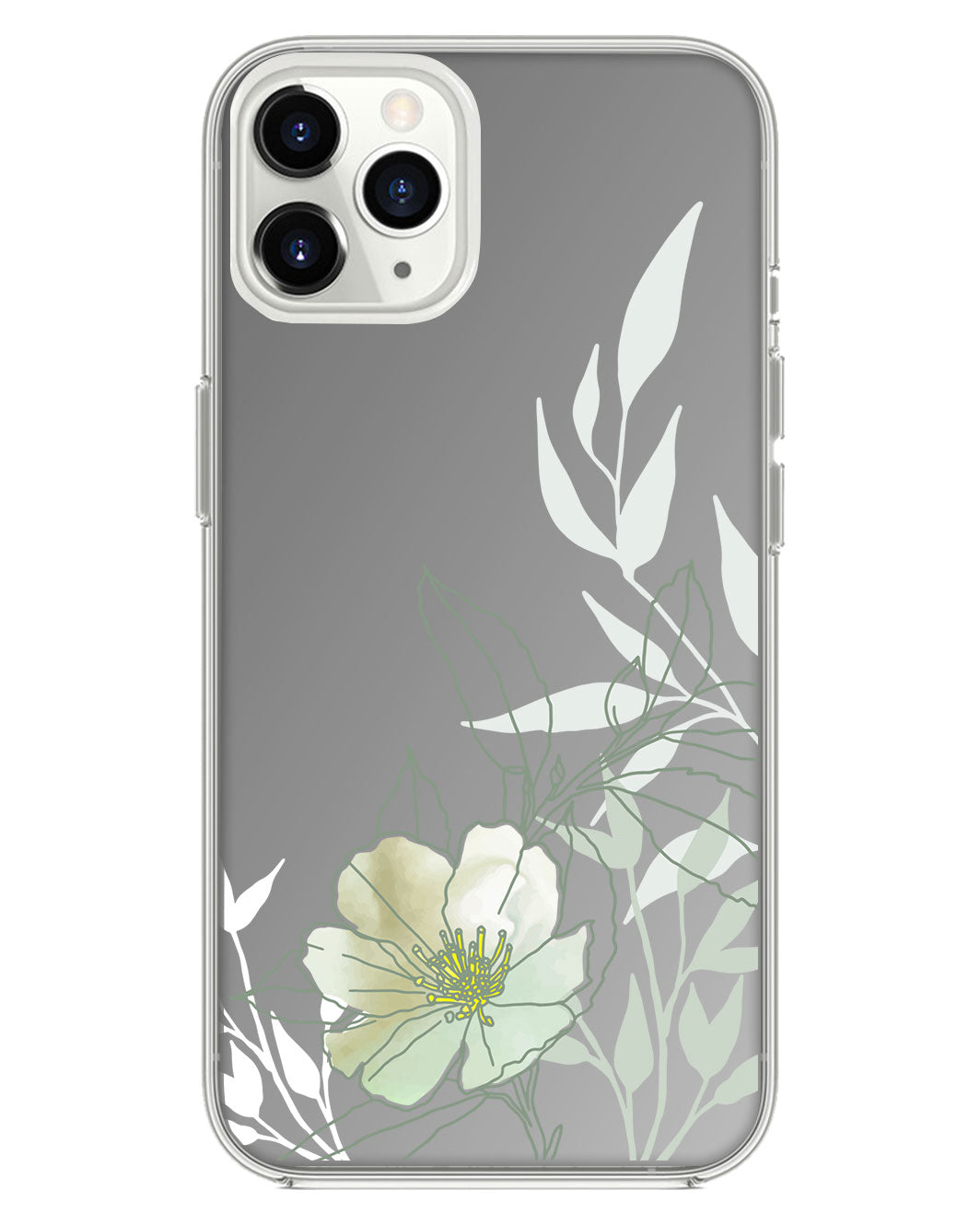 iPhone Mirror Grip - Greenmint Lily