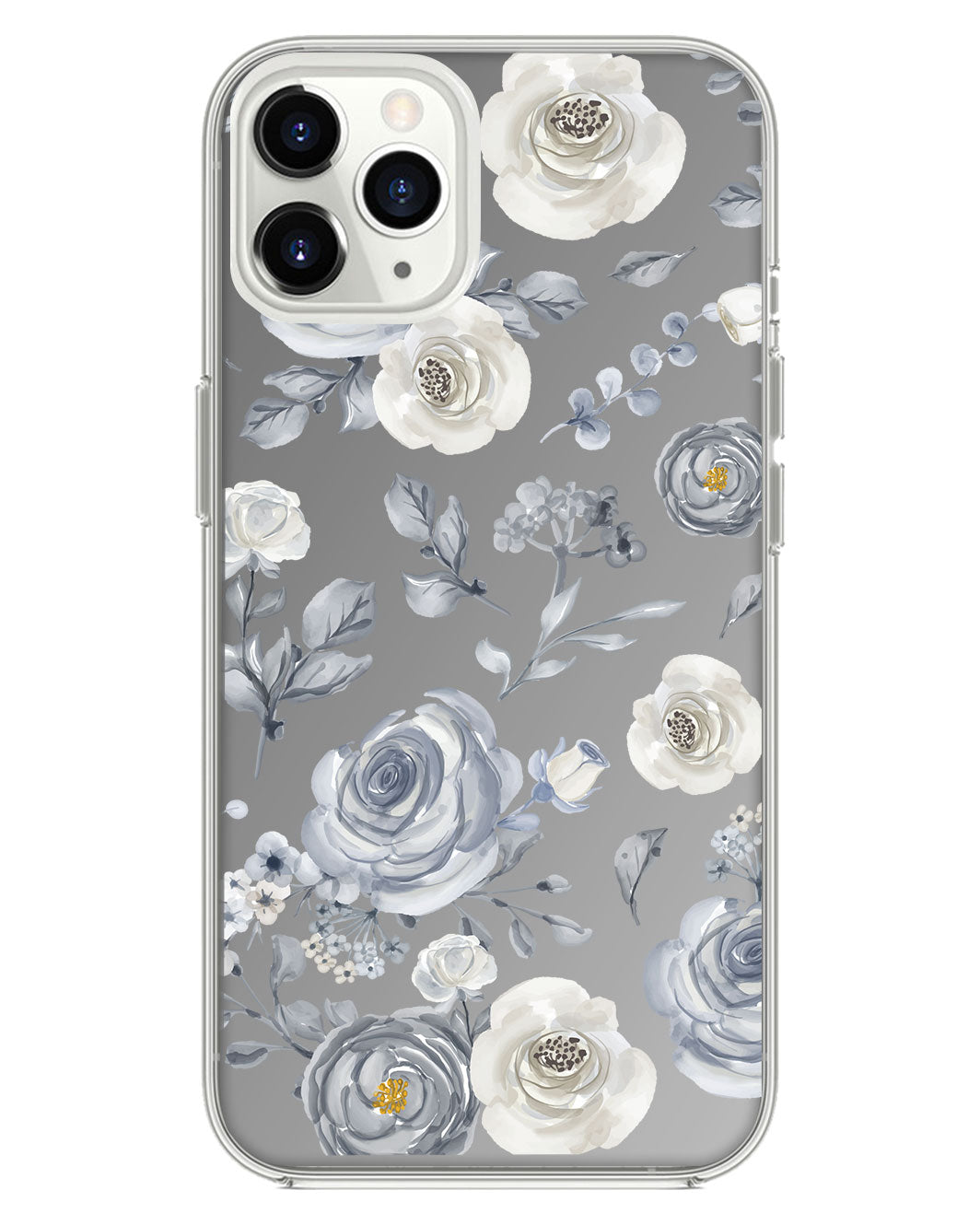 iPhone Mirror Grip - Blue Flower