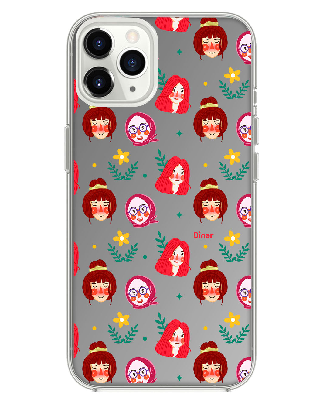 iPhone Mirror Grip - Lovely Faces