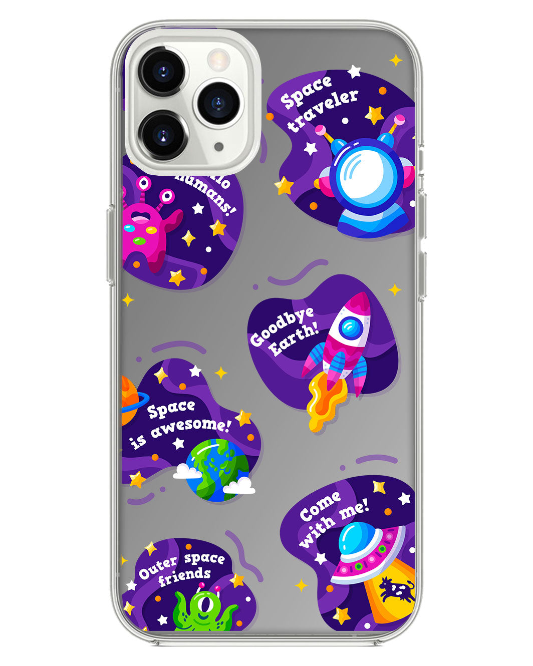 iPhone Mirror Grip - Space Traveler