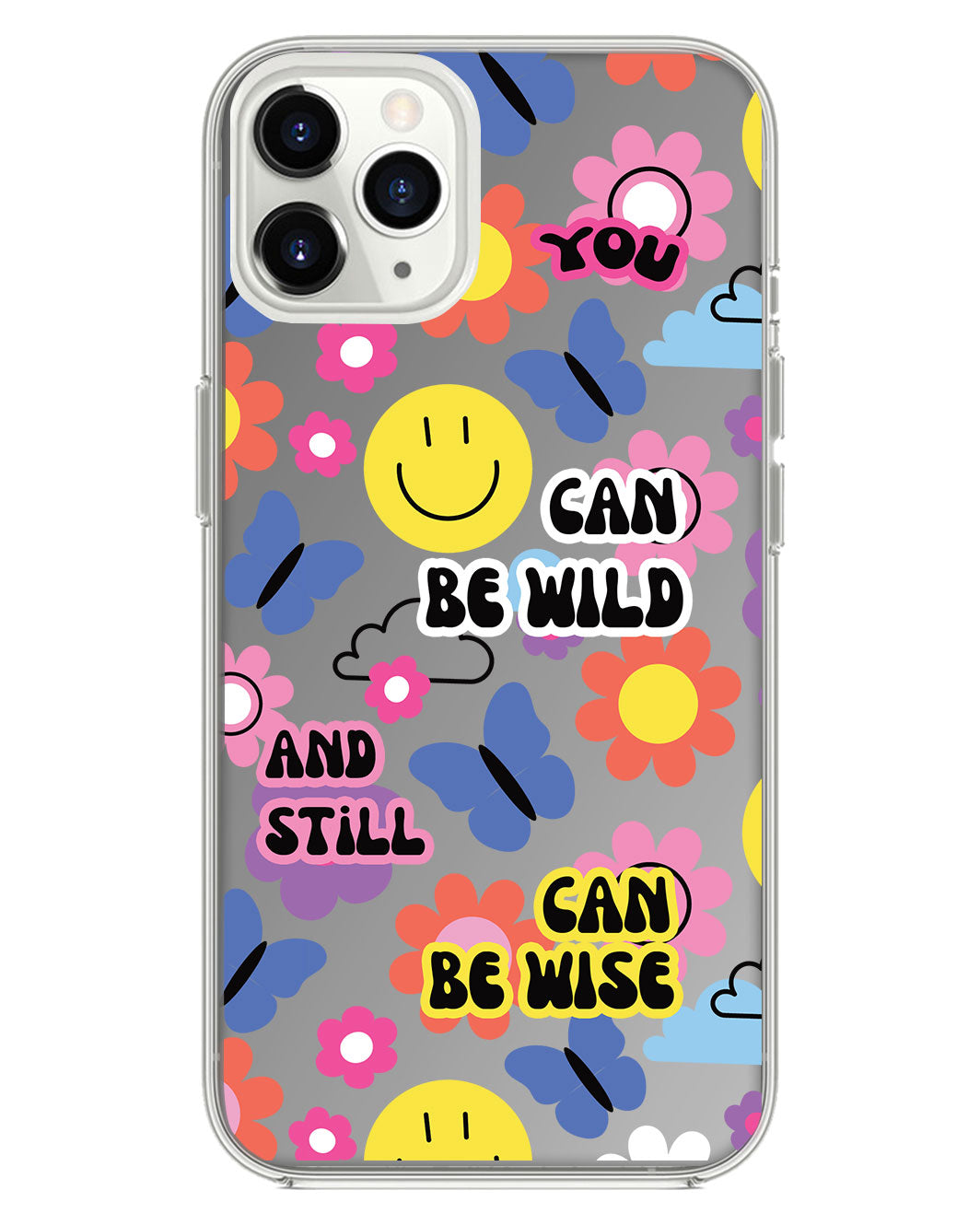 iPhone Mirror Grip - You Can Be Wild & Wise