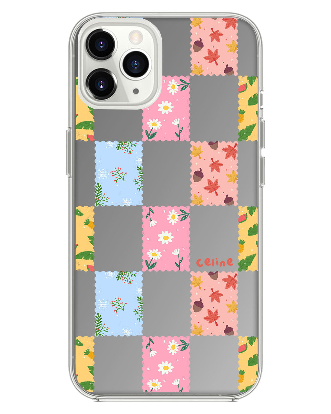 iPhone Mirror Grip - Four Seasons Stamps