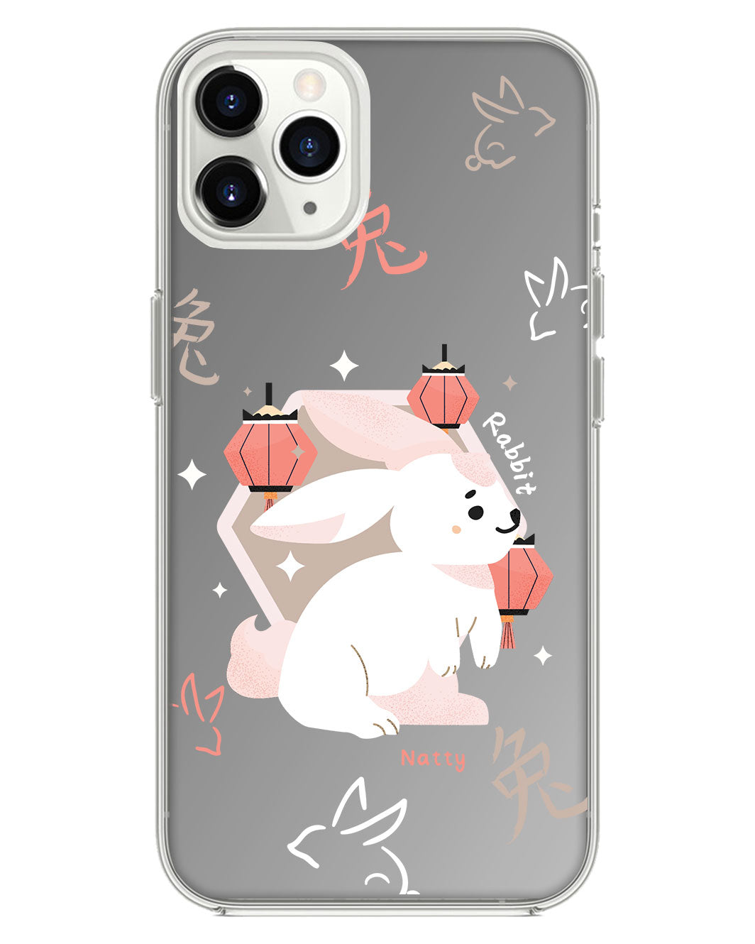 iPhone Mirror Grip - Rabbit (Chinese Zodiac / Shio)