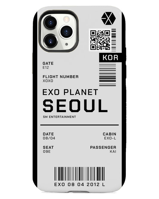 iPhone Rearguard Defender - EXO Planet Ticket