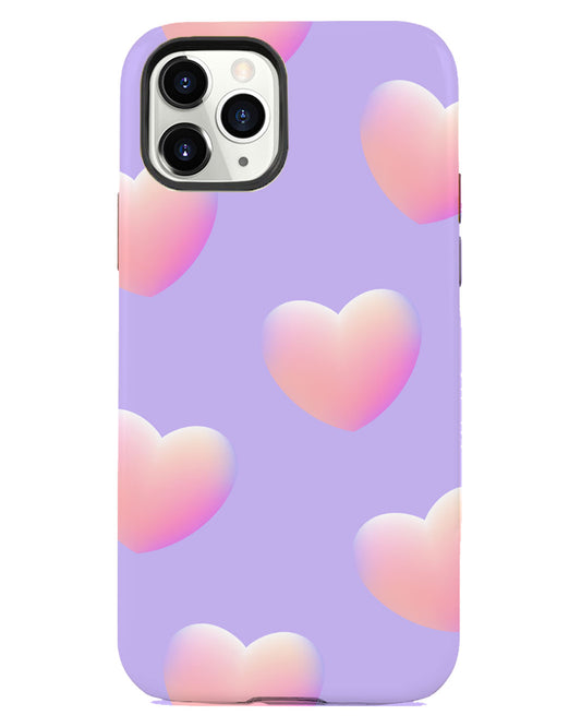 iPhone Rearguard Defender - Love Shapes