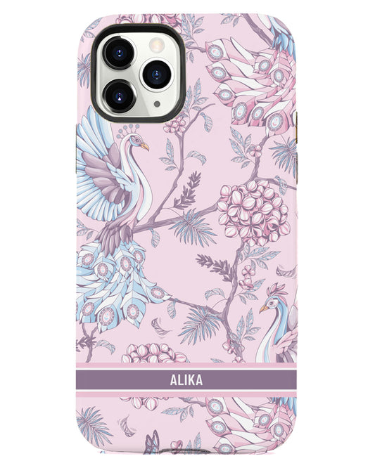 iPhone Rearguard Defender - Peacock 2.0 Pink