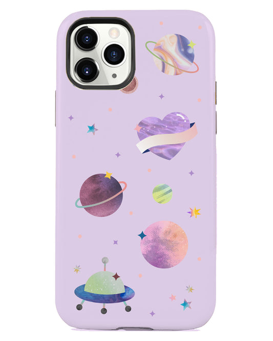 iPhone Rearguard Defender - Pink Planet