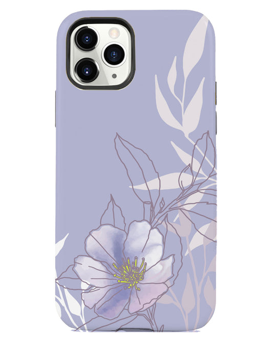 iPhone Rearguard Defender - Purple Lily