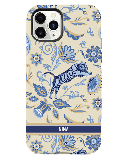 iPhone Rearguard Defender - Tiger & Floral