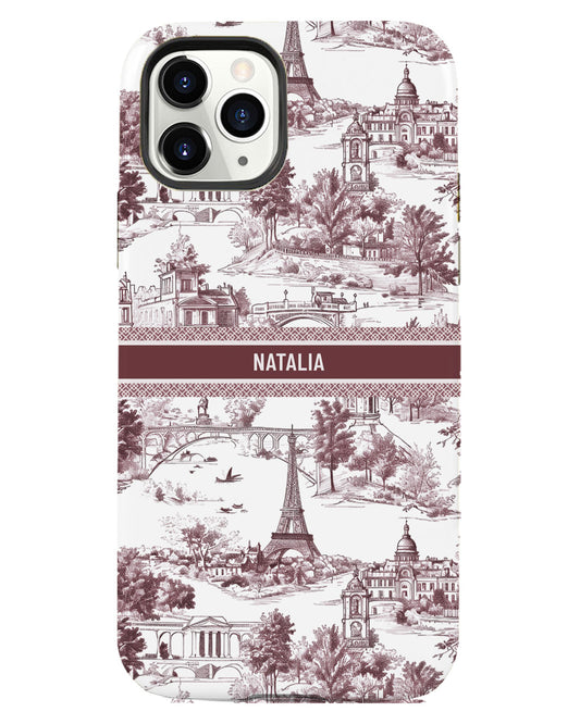 iPhone Rearguard Defender - Toile du Juoy City