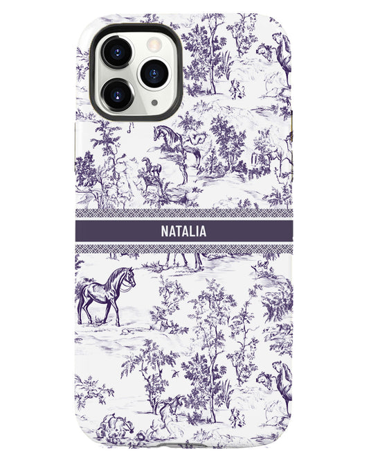 iPhone Rearguard Defender - Toile du Juoy Horse
