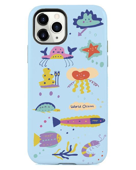 iPhone Rearguard Defender - Ocean World