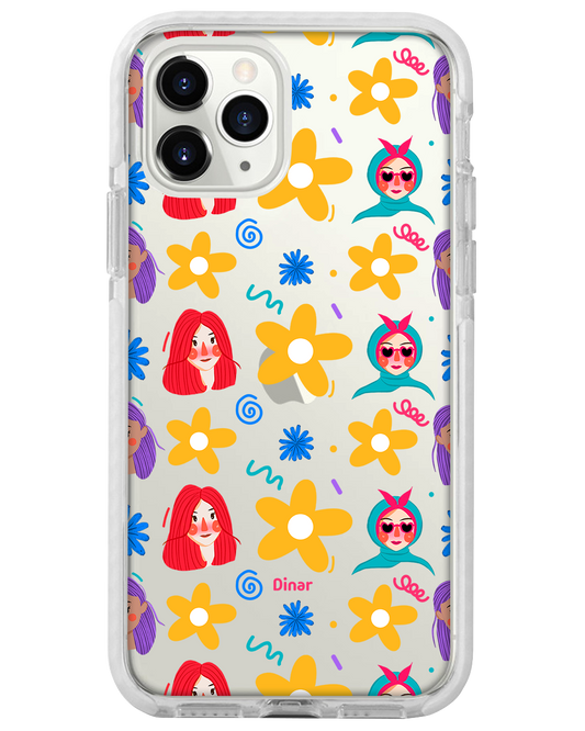 iPhone Rearguard Bumper - Daisy Faces