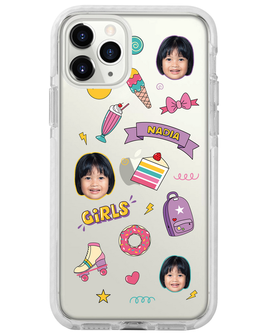 iPhone Rearguard Bumper - Face Grid Comic