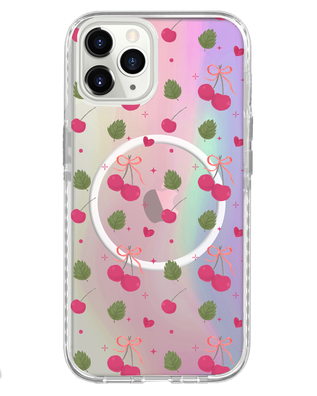 iPhone Rearguard Holo - Coquette Cherry