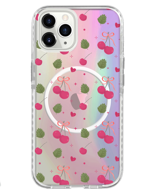 iPhone Rearguard Holo - Coquette Cherry