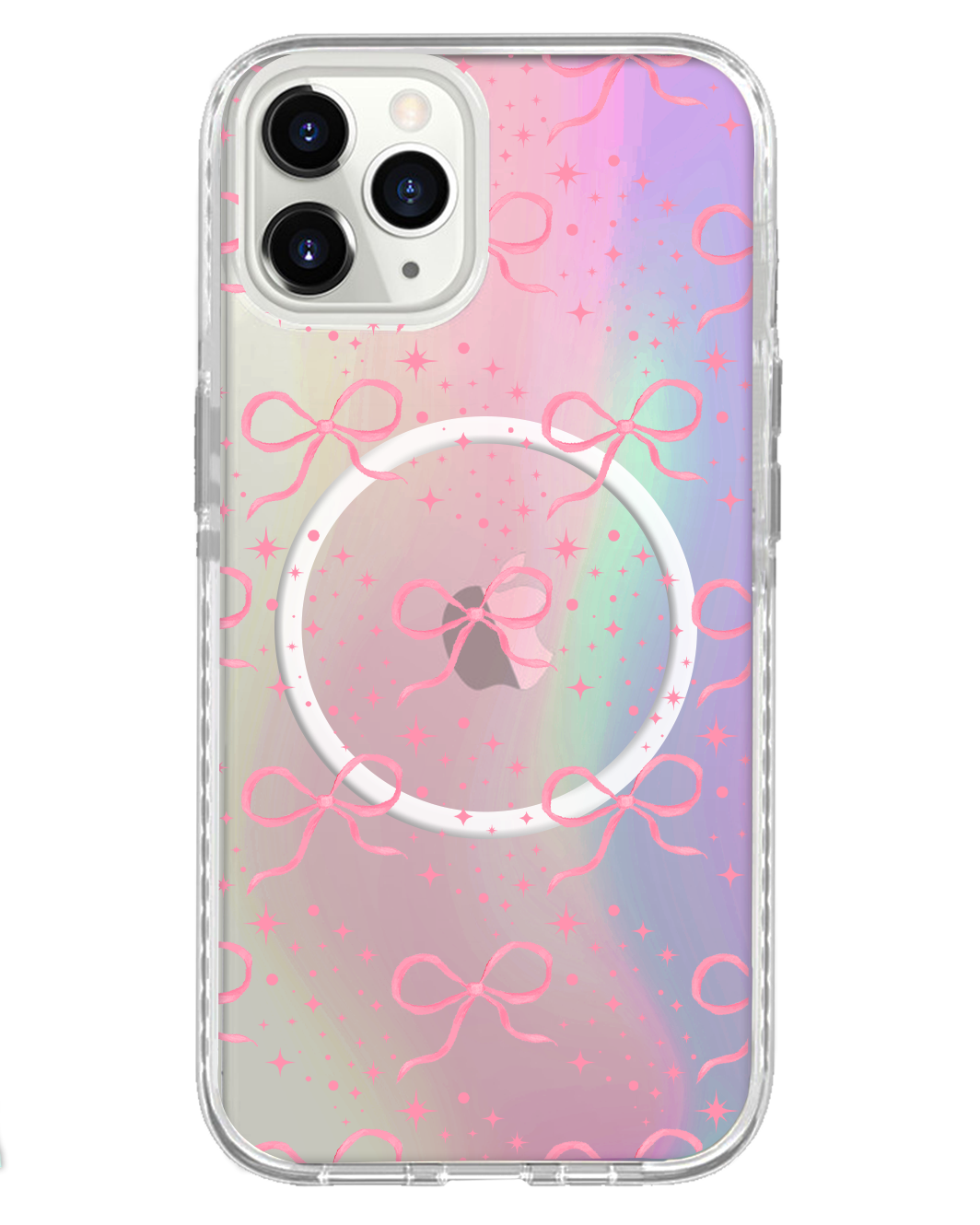 iPhone Rearguard Holo - Coquette Glittery Bow