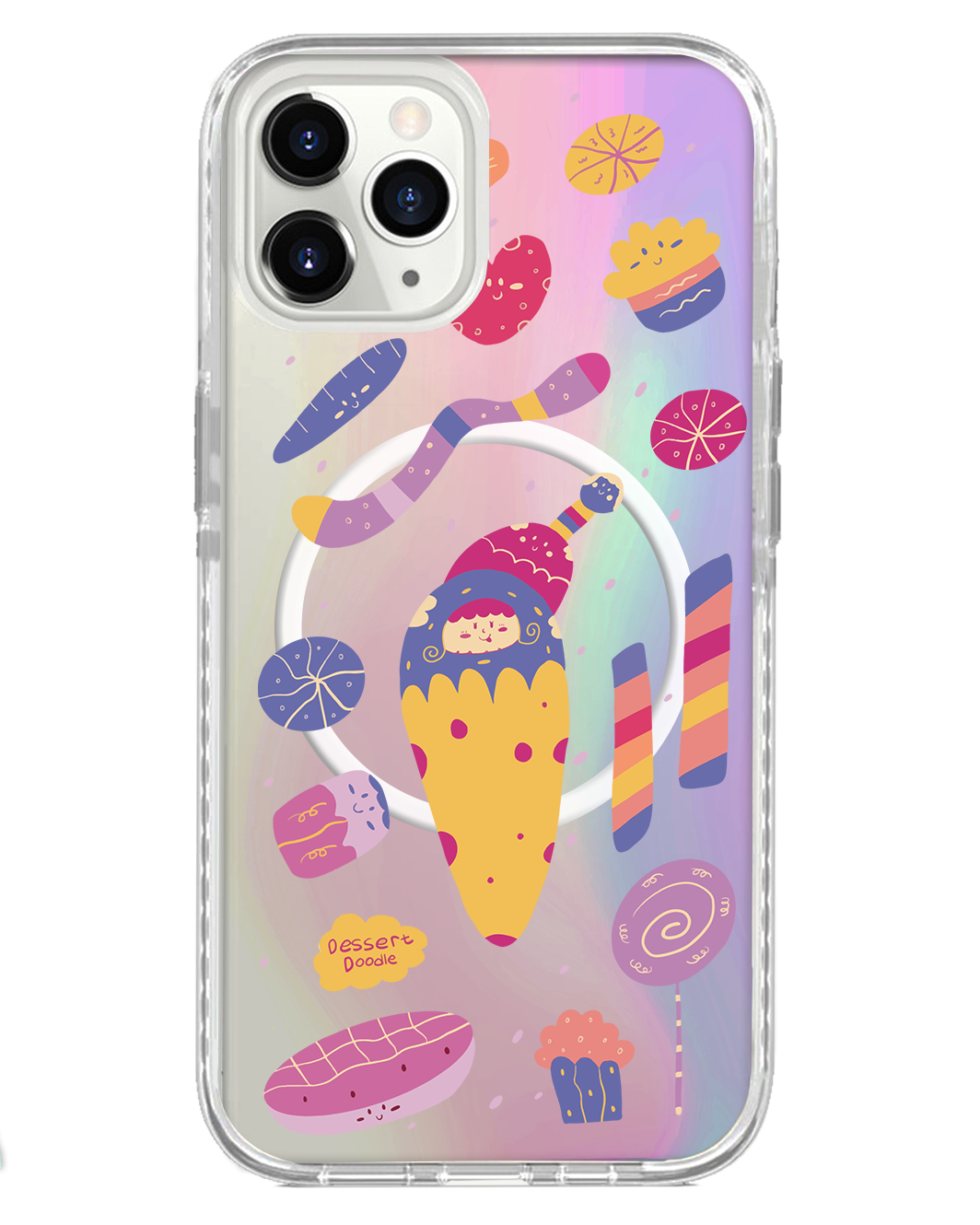 iPhone Rearguard Holo - Dessert Doodle