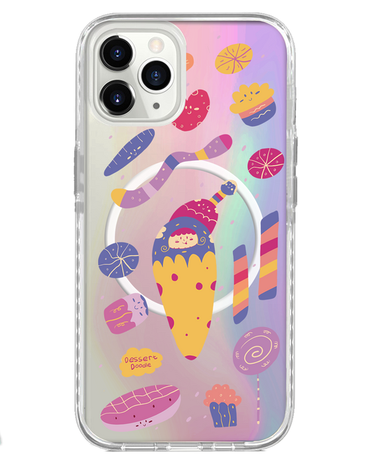 iPhone Rearguard Holo - Dessert Doodle