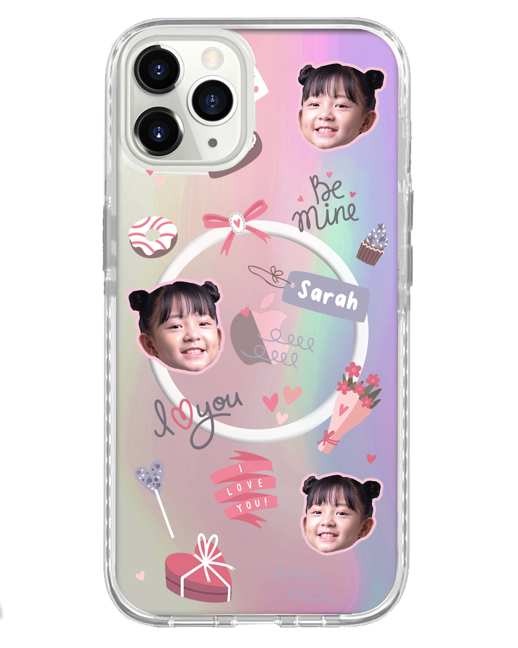 iPhone Rearguard Holo - Face Grid Lovely