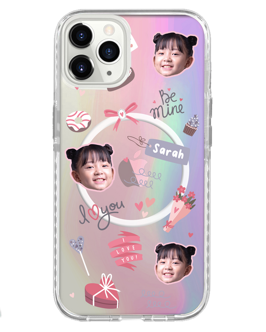 iPhone Rearguard Holo - Face Grid Lovely