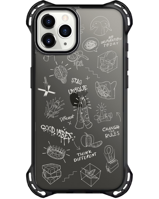 iPhone Rearguard Ultimate - Stay Unique White