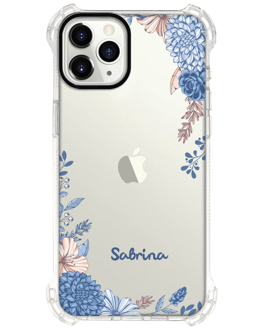 iPhone Rearguard Ultimate - Blue Florals