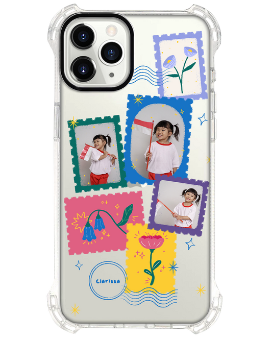 iPhone Rearguard Ultimate - Face Grid Floral Stamps