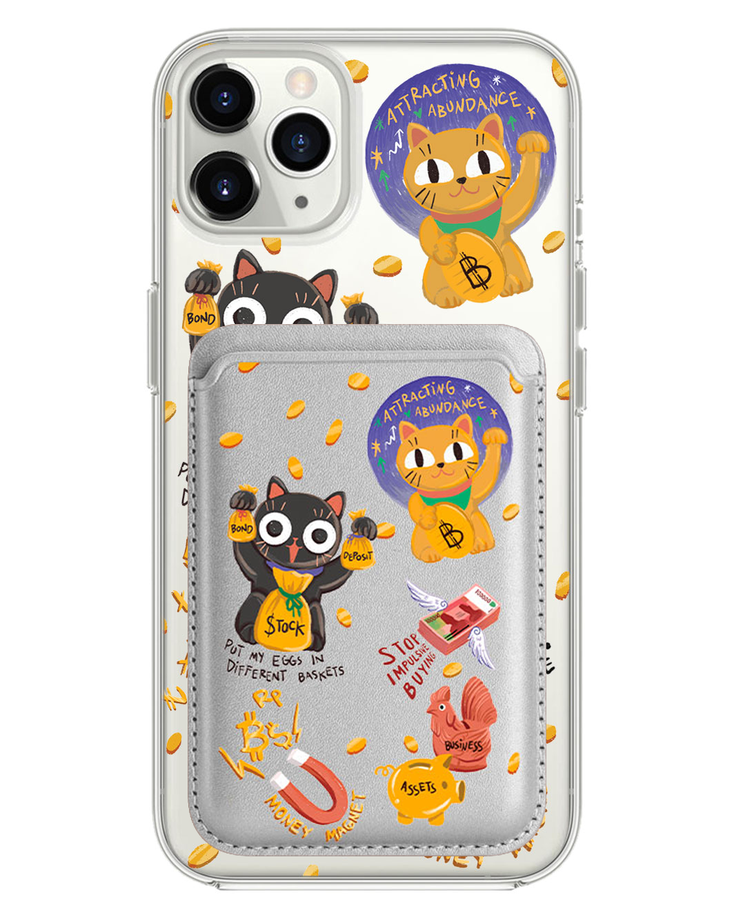 iPhone Magnetic Wallet Case - I Am... Money Magnet!!!