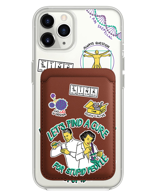 iPhone Magnetic Wallet Case - Science 2.0