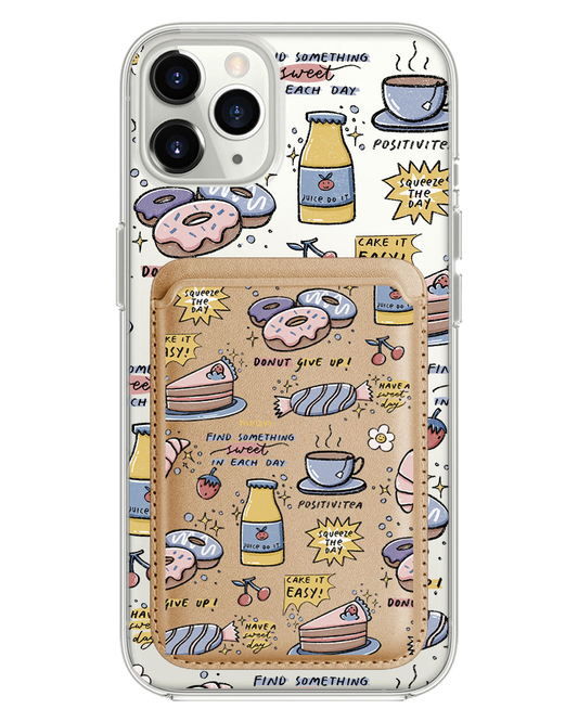 iPhone Magnetic Wallet Case - Sweets