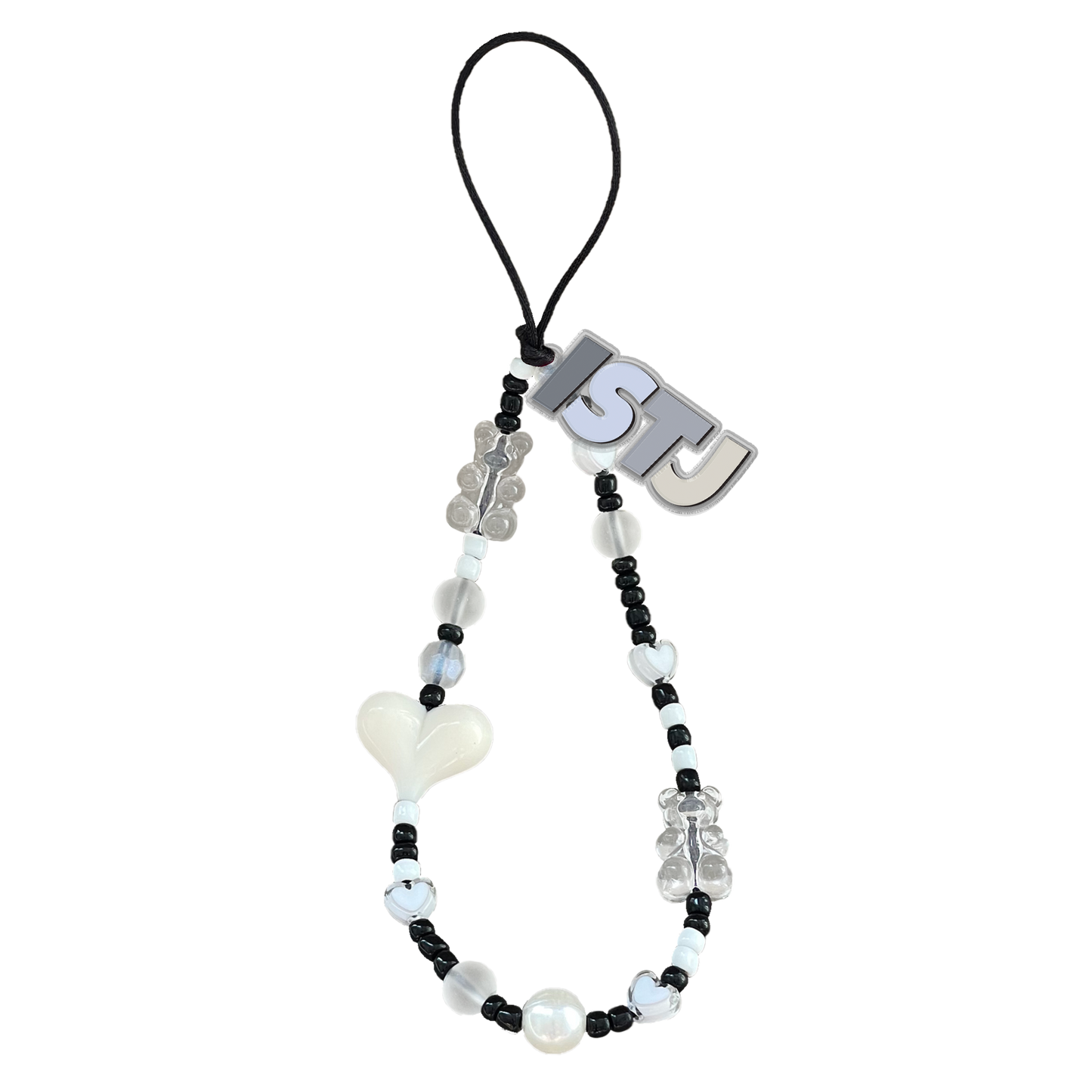 Beaded Strap with Acrylic Charm - ISTJ