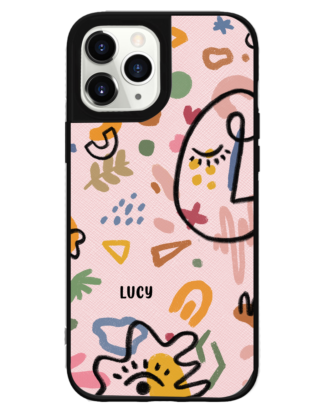 iPhone Leather Grip - Abstract 5.0