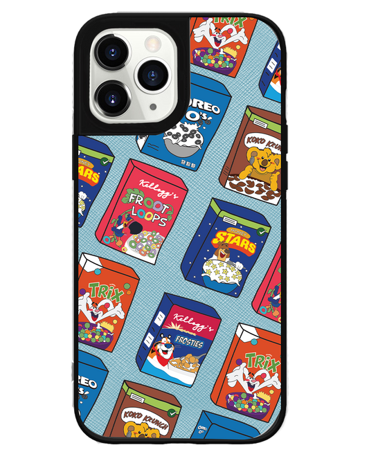 iPhone Leather Grip - Cereal Boxes 2.0