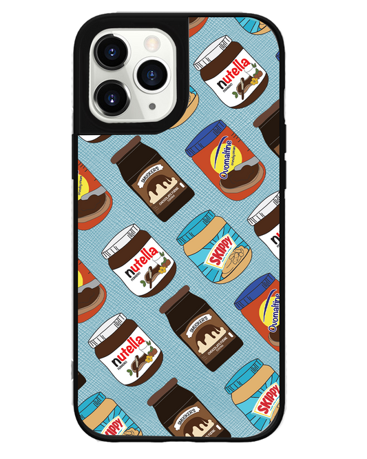 iPhone Leather Grip - Choco Spread