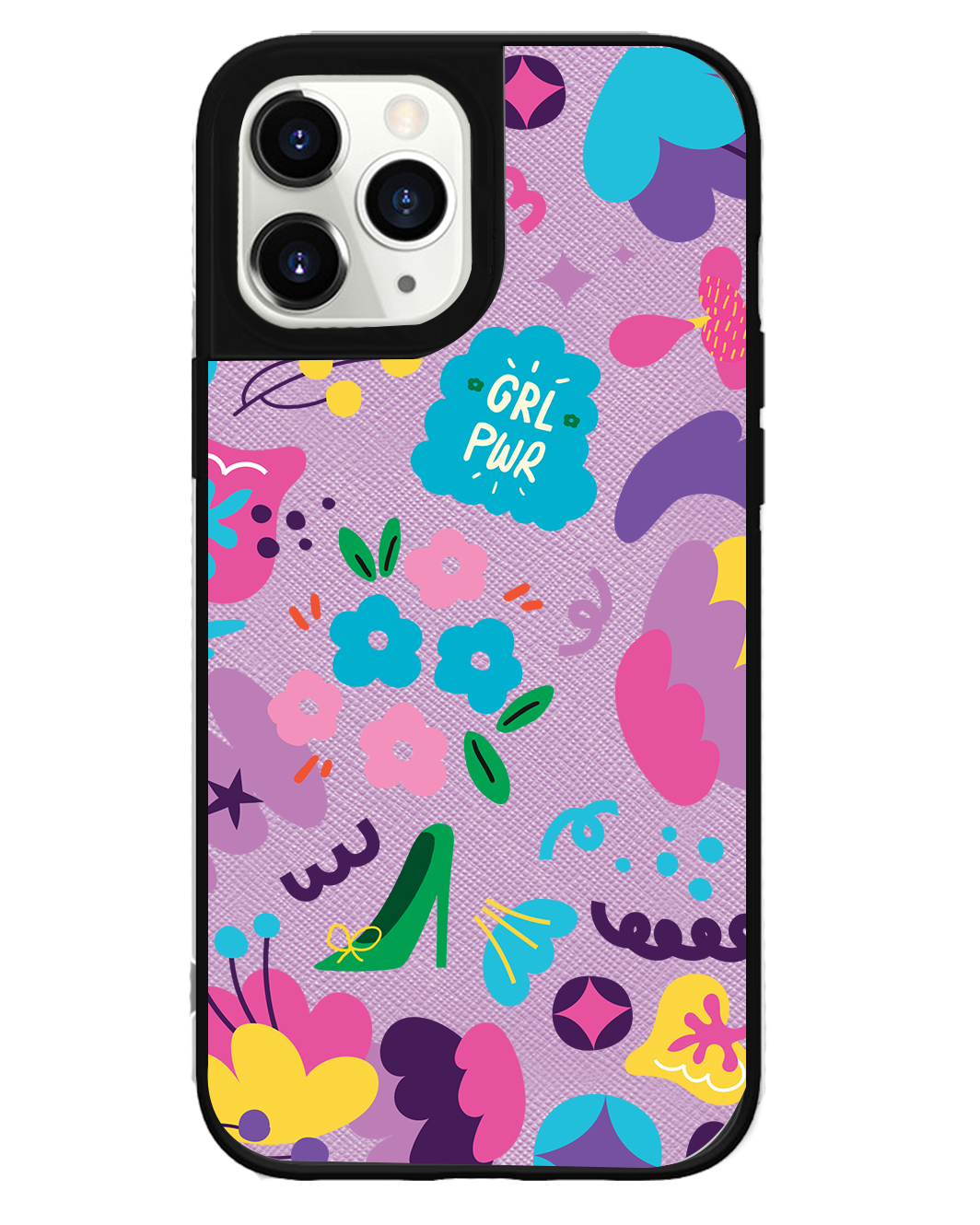 iPhone Leather Grip - Girl Power