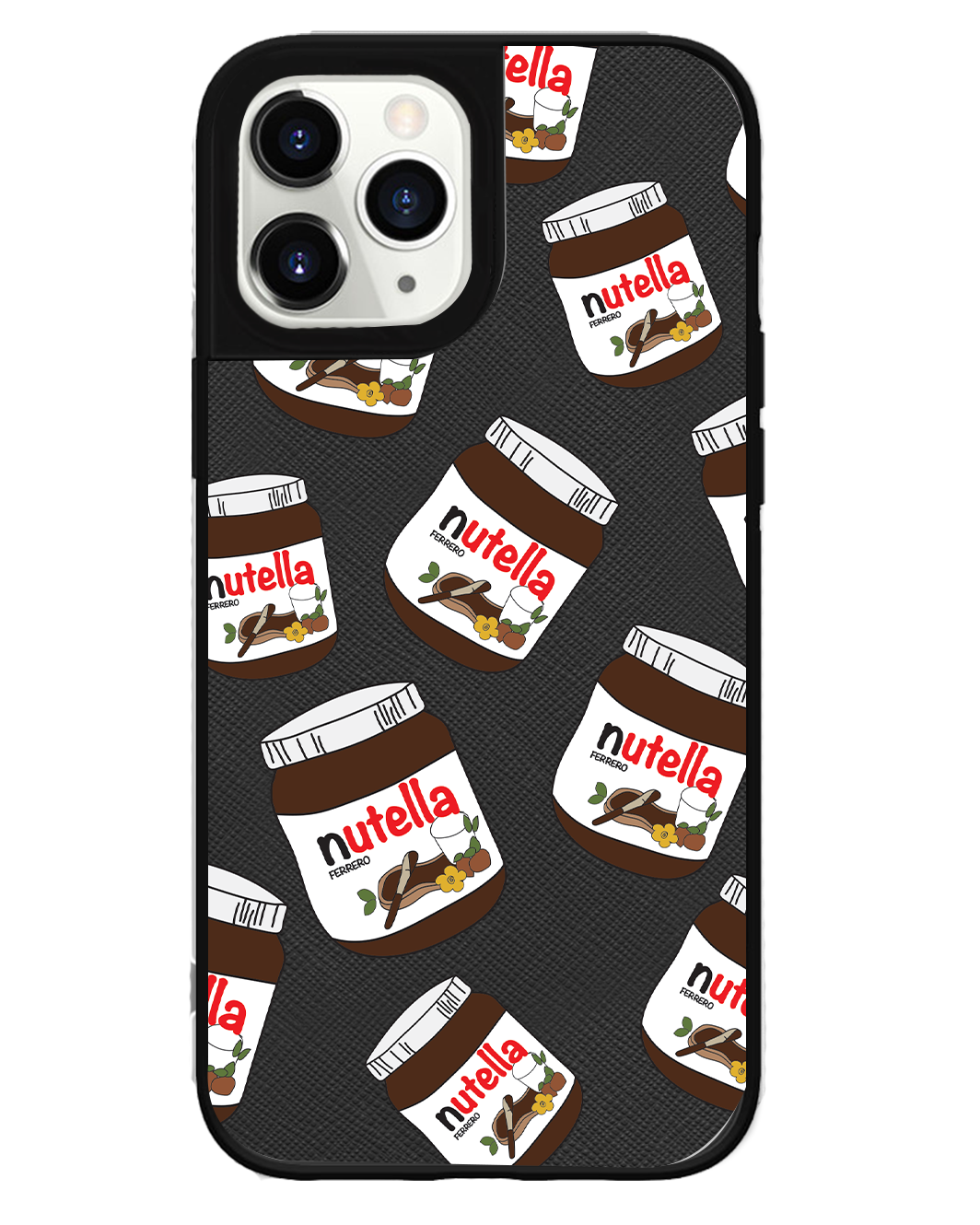 iPhone Leather Grip - Hazelnut Spread