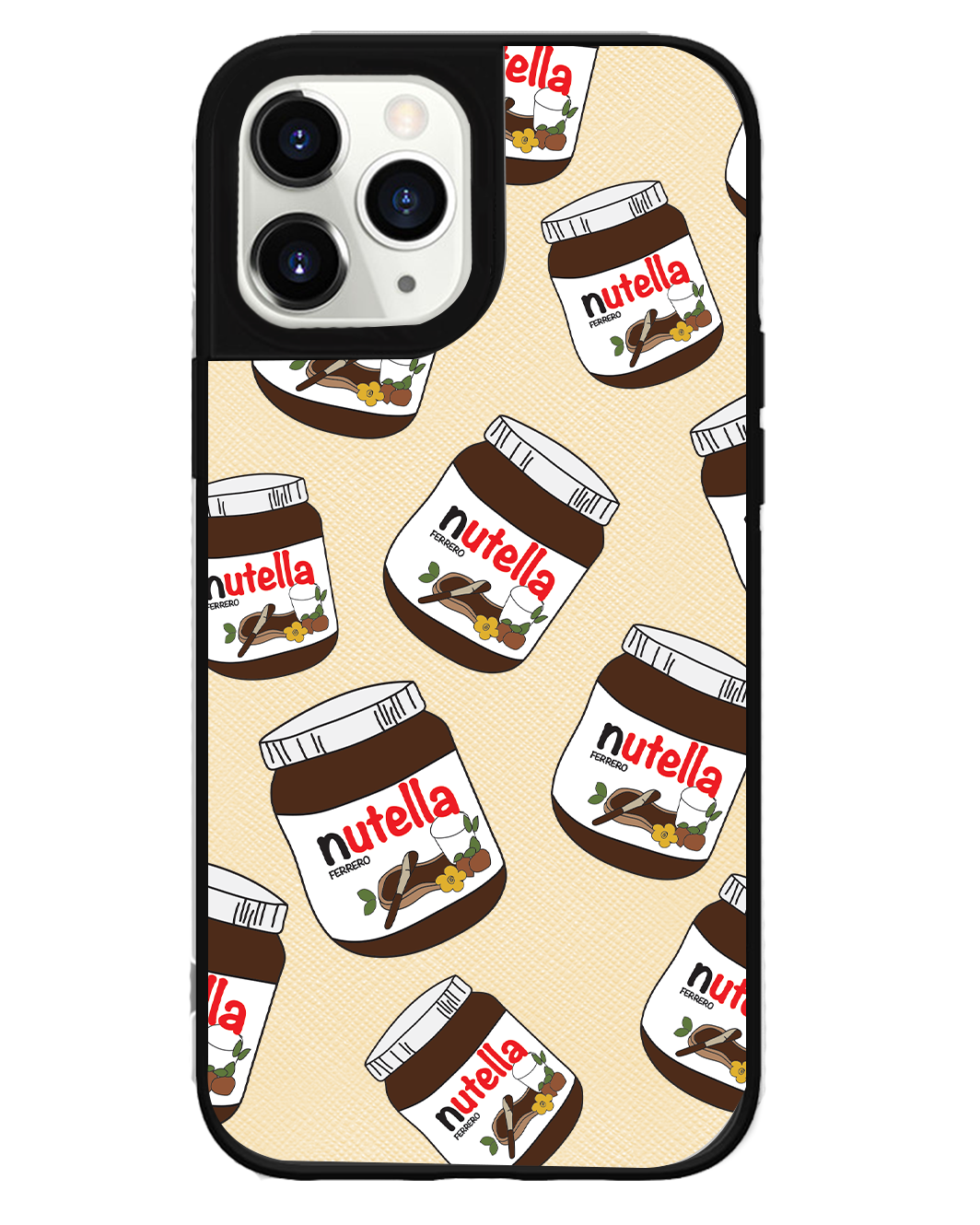 iPhone Leather Grip - Hazelnut Spread